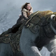 Dakota Blue Richards as Lyra in the film adaptation of the series, The Golden Compass.